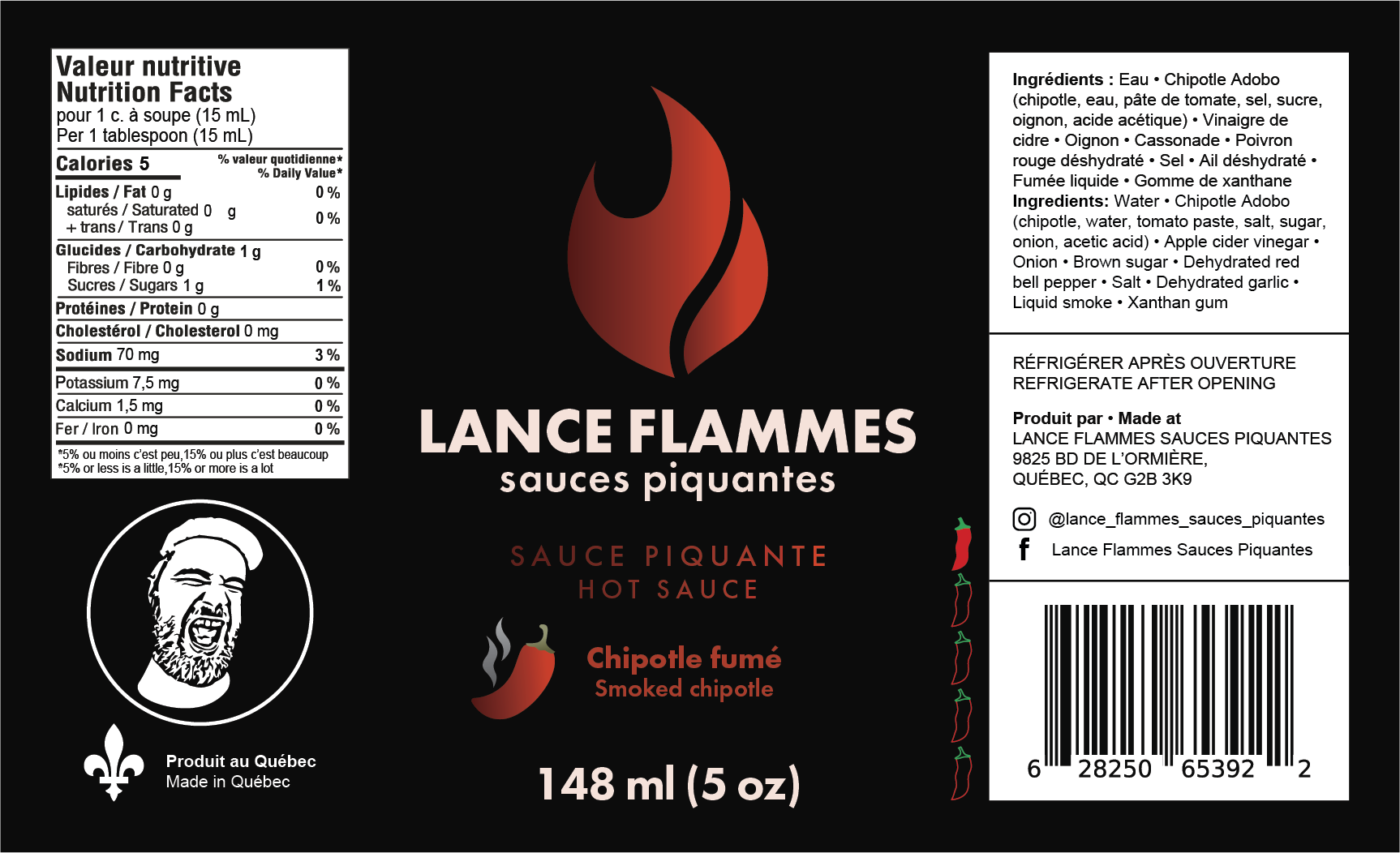 Sauce Chipotle Fumé