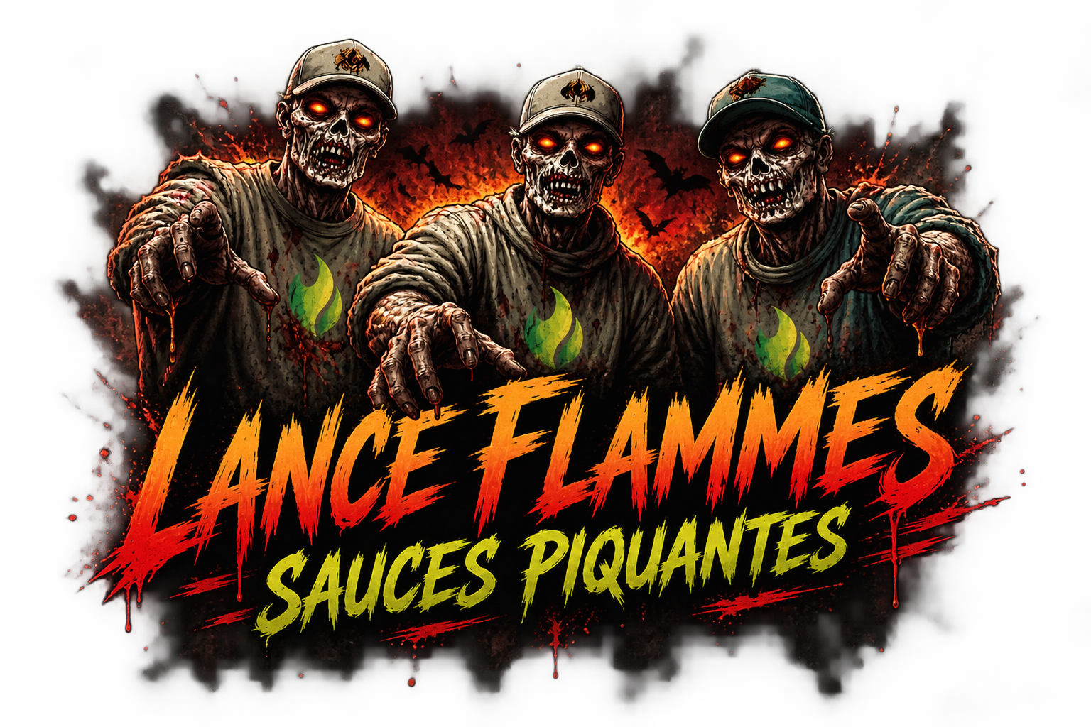 Lance Flammes Sauces Piquantes — zombies